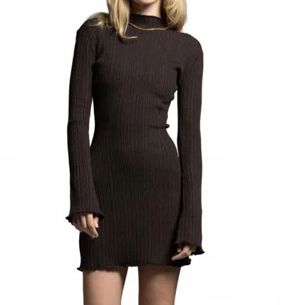 Weekend Los Angeles Mirren Dress In Espresso In Brown