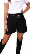 Weekend Los Angeles Tailored Shorts In Black In Black