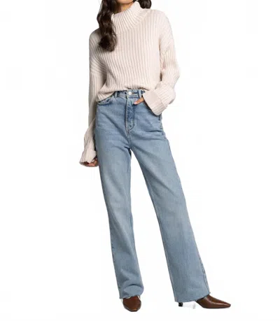 Weekend Los Angeles Virginia Turtleneck Sweater In Bone White