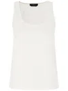 Weekend Max Mara Jersey Top In 白色