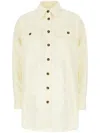 Weekend Max Mara Woman Shirt Ivory Size 10 Cotton In 白色