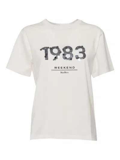 WEEKEND MAX MARA 1983 SEQUIN-EMBELLISHED T-SHIRT