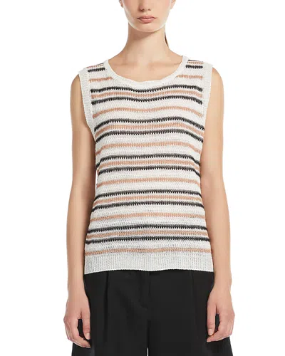 WEEKEND MAX MARA 2 CIAD STRIPED SLEEVELESS TOP