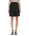 Weekend Max Mara Women's Ecuba Short Trouser Black | Size 42 | 2515141032600012 In Black
