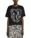 Weekend Max Mara Lecco T-shirt In Black Cotton In Black