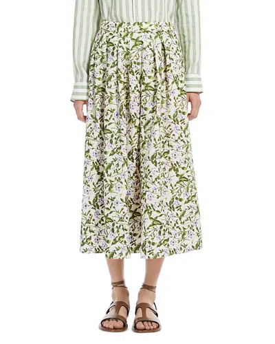 WEEKEND MAX MARA 2 ORME PRINTED MIDI SKIRT