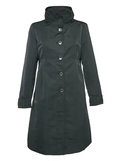 Pre-owned Weekend Max Mara 2023 Pleated Coat In Black