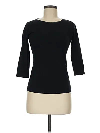 Pre-owned Weekend Max Mara 3/4 Sleeve T-shirt In Black