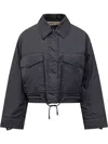 Weekend Max Mara Twill Bomber Jacket In 蓝色