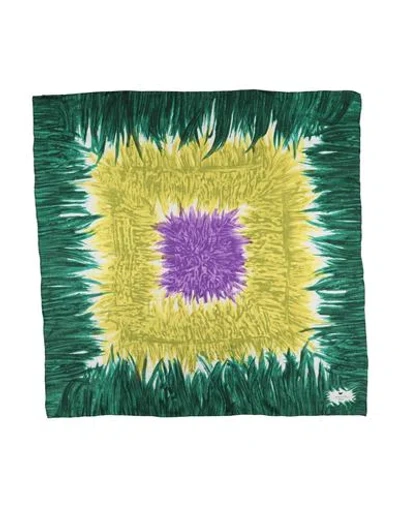 Weekend Max Mara A Weekend With Ashley Park Woman Scarf Lime Green Size - Silk