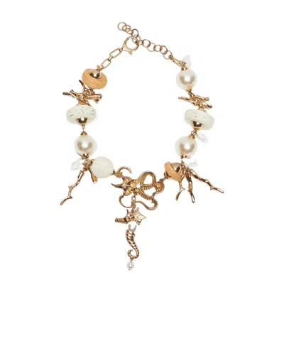 Weekend Max Mara Abissi Necklace In Gold