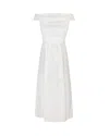 Weekend Max Mara Prsoit Dress In Cotton Poplin In 016