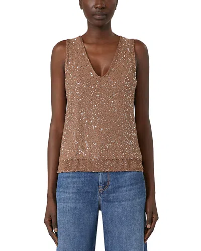 WEEKEND MAX MARA ACAICI V NECK SWEATER