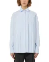 Weekend Max Mara Acanto Light Blue Shirt In Blue