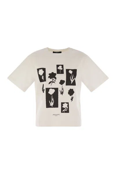 Weekend Max Mara Short-sleeved T-shirt In White