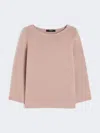 Weekend Max Mara Addotto Boat Neck Sweater In Pink