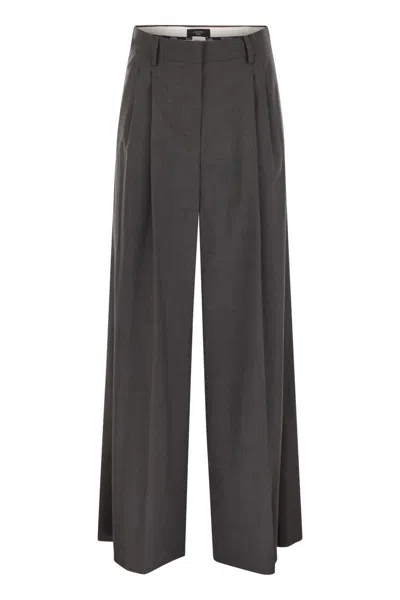 WEEKEND MAX MARA WEEKEND MAX MARA ADELFI - STRETCH WOOL TROUSERS