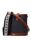 Weekend Max Mara Adjustable-strap Cross Body Bag In Black