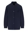 Weekend Max Mara Adorni Blue Bomber Jacket In Blue