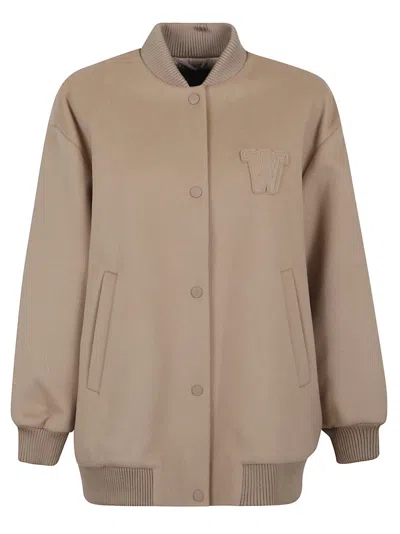 Weekend Max Mara Adorni Quilted Jacket In Brown