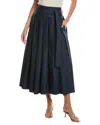 Weekend Max Mara Agiate Skirt In Navy