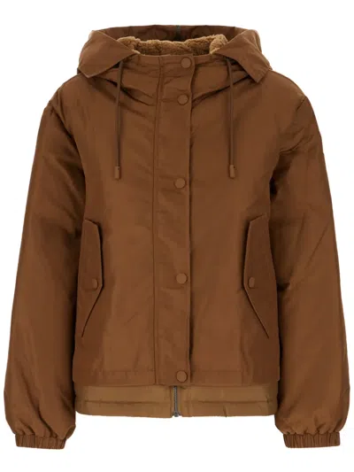 Weekend Max Mara Agora Jacket In 褐色