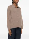 Weekend Max Mara Agre Jumper In Brown