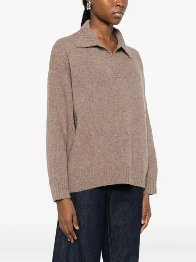 Weekend Max Mara Agre Jumper In Brown