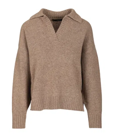 WEEKEND MAX MARA WEEKEND MAX MARA AGRE V-NECK JUMPER