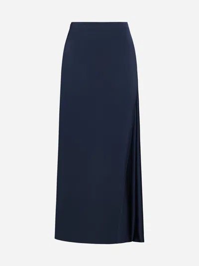 ワンピース WEEKEND MAX MARA Women Mid Skirts 2515621041600004 NAVY Midi taffeta skirt, navy | Weekend Max Mara
