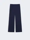 Weekend Max Mara Alfeo Long Trouser Navy In Blue