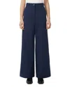 Weekend Max Mara Alfeo Wide Leg Trousers In Blue