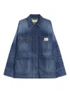 Weekend Max Mara Aligi Denim Jacket In Blue