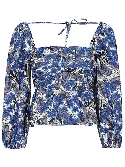 Weekend Max Mara Palpiti Top In Blue