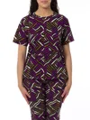 Weekend Max Mara Woman T-shirt Purple Size Xxl Cotton