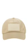Weekend Max Mara Alloro Plush Baseball Cap In Beige