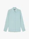 Weekend Max Mara Almina Silk Shirt Back Pleat