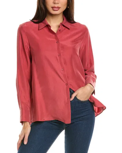 Weekend Max Mara Almina Silk Shirt In Pink