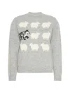 Weekend Max Mara Alpaca And Wool-blend Yarn Sweater In Multi
