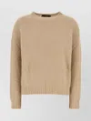 Weekend Max Mara Camel Stretch Alpaca Blend Ghiacci Sweater