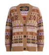 Weekend Max Mara Eccelso Alpaca Blend Cardigan In Beige