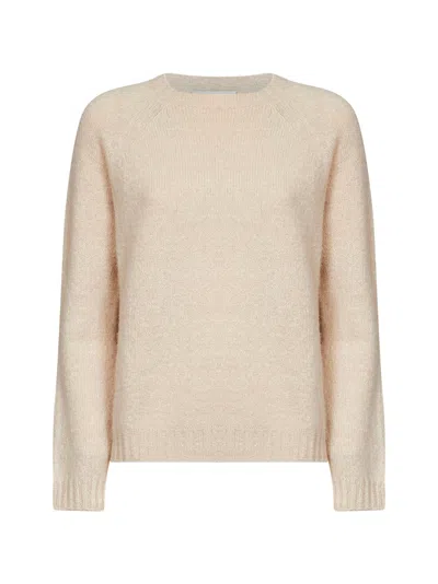 Weekend Max Mara Alpaca Blend Sweater In Neutral