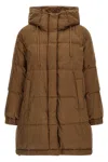 Weekend Max Mara Anfora Reversible Parka In Brown