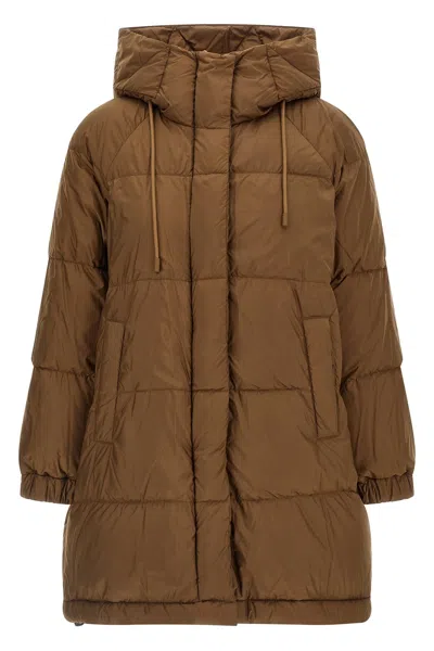 Weekend Max Mara 'anfora' Reversible Parka In Brown