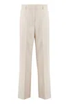 Weekend Max Mara Angola Virgin Wool Wide-leg Trousers
