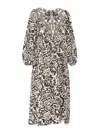 Weekend Max Mara Anzio Dress In Brown