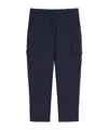 Weekend Max Mara Aprile Cropped Trousers In Blue