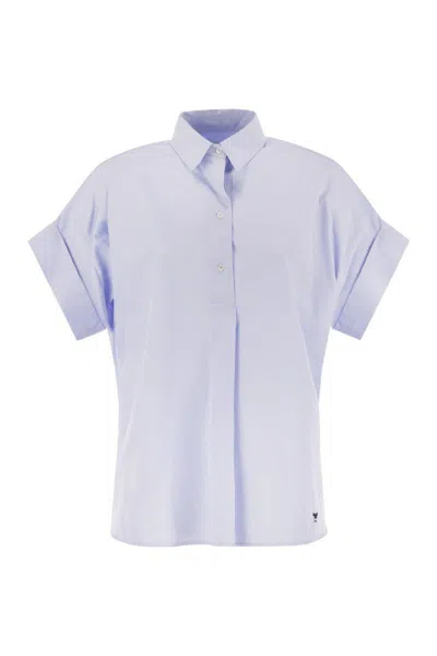 WEEKEND MAX MARA WEEKEND MAX MARA ARDEA - STRAIGHT COTTON POPLIN SHIRT