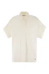 Weekend Max Mara Ardea - Straight Cotton Poplin Shirt In White