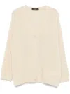 Weekend Max Mara Arduino Ecru Cardigan In Neutrals
